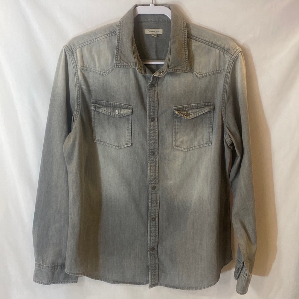 Calvin Klein Jeans dress shirt size L